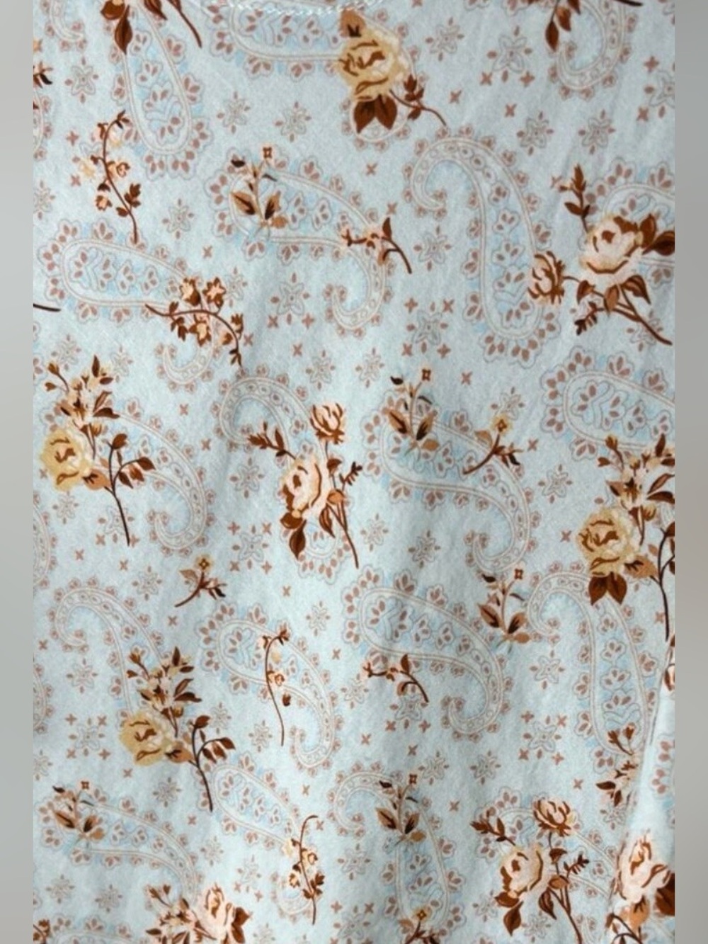 Spell Fleur Frill Bias Blue Teapot Maxi Dress - Picture 8 of 8